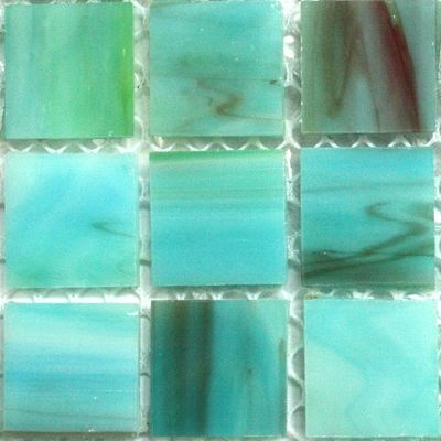 MG41 Mango Nectar Glacier Stained Glass 75 tiles 20mm 