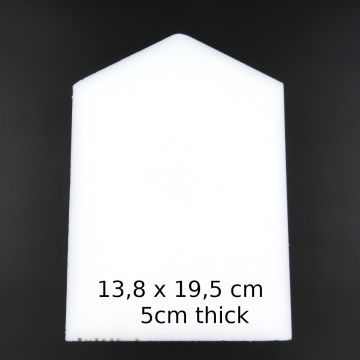 Styrofoam 3D House: Small