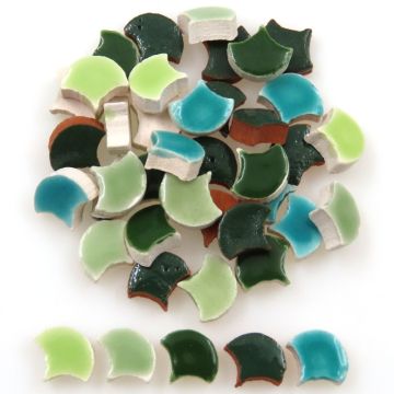 8mm Mini Scales: Vert Mix (500pcs)
