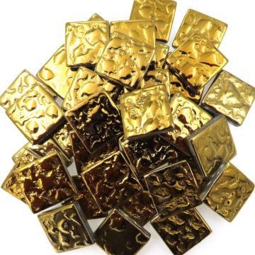 Burnished Gold Bubble Tile: 50g